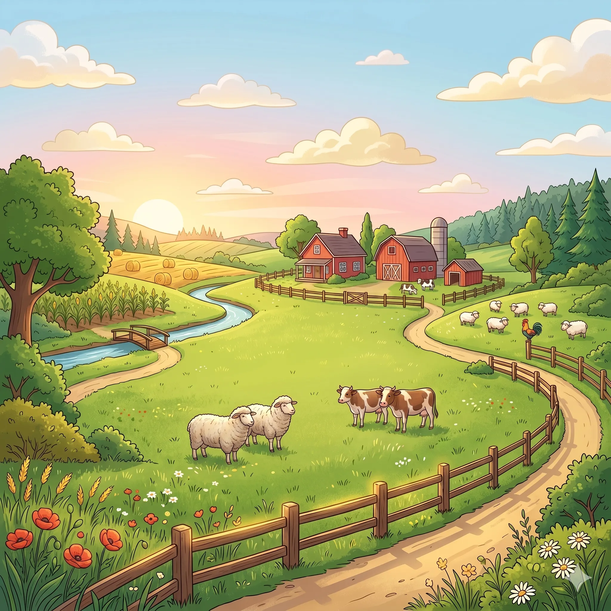 farm background